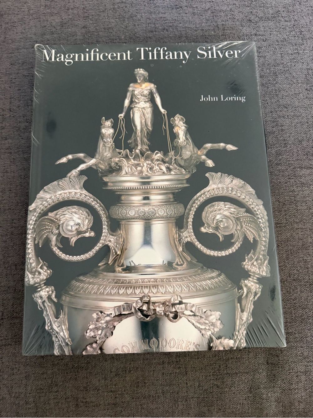Tiffany & Co. Silver Decorative Trophy Hardcover Coffee Table Book
